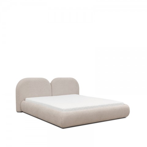 Łóżko NUBO NEW ELEGANCE tapicerowane : Rozmiar - 160x200, Pojemnik - Bez pojemnika, Tkanina - Grupa III