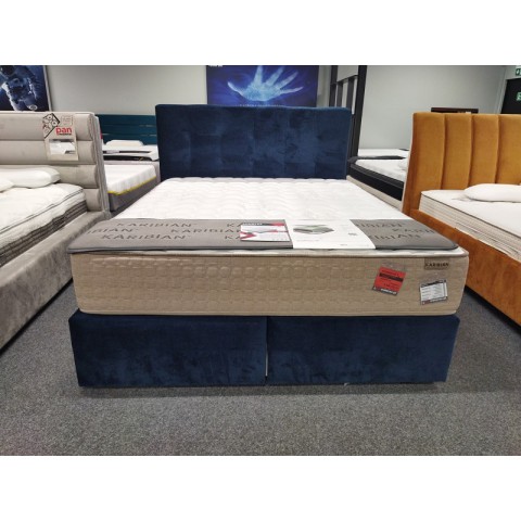 Łóżko BETT KASTEN RELAX 160x200 tapicerowane - OUTLET : Rozmiar - 160x200