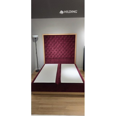 Łóżko KONTYNENTALNE 700 NEW ELEGANCE 160x200 tapicerowane - OUTLET : Rozmiar - 160x200