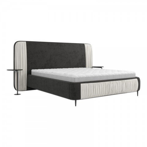Łóżko CHIARO COMFORTEO tapicerowane : Rozmiar - 180x200, Pojemnik - Z pojemnikiem, Tkanina - Grupa IV