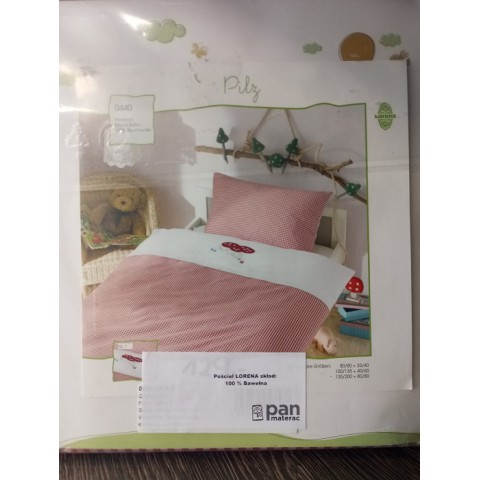 Pościel LORENA 80x80 bawełniana - OUTLET : Rozmiar - 80x80