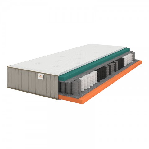 Materac GELTEX STEP SEMBELLA kieszeniowy : Rozmiar - 120x200