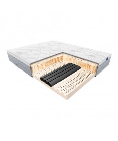 Materac Hadar Janpol piankowy, przekrój, pokrowiec Adaptive Grey