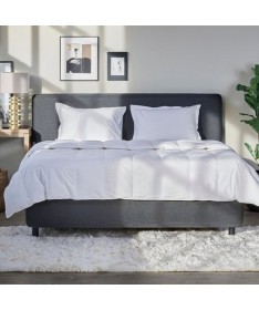 Kołdra HOME BY TEMPUR Elite White Down Cooling Lightweight - aranżacja