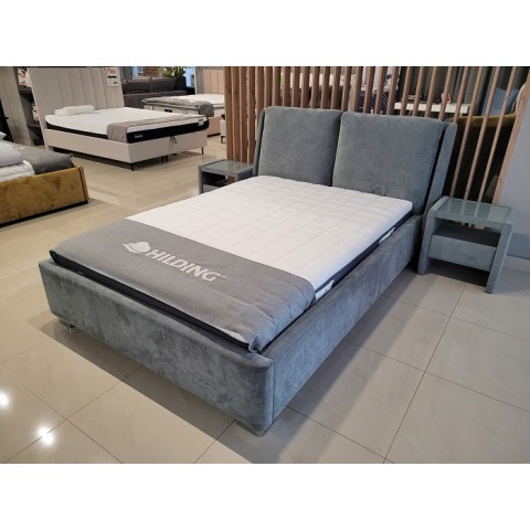KOMPLET MONACO + STELAŻ + STOLIKI NOCNE - OUTLET : Rozmiar - 140x200 + 51x40x51 + 4-4,5