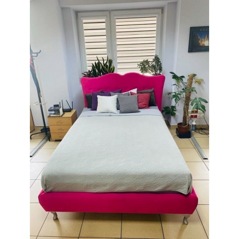 Łóżko PRINCESSA NEW ELEGANCE 140x200 tapicerowane – OUTLET : Rozmiar - 140x200