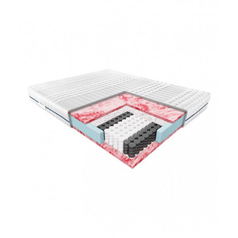 Materac TAURIS JANPOL 200x200 kieszeniowy - OUTLET : Rozmiar - 200x200, Pokrowce Janpol - Smart