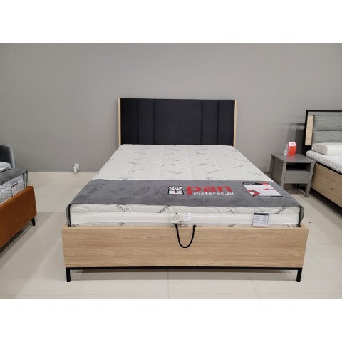 Łóżko BLACK LOFT NEW ELEGANCE 160x200 – OUTLET : Rozmiar - 160x200