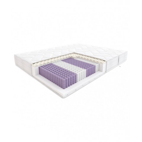 Materac FLAMENCO HILDING 180x200 kieszeniowy – OUTLET : Rozmiar - 180x200, Pokrowce Hilding - Tencel