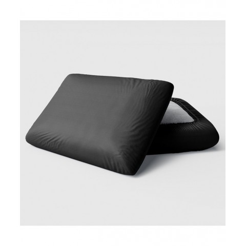 Poszewka uniwersalna na poduszkę piankową PAN MATERAC czarna - OUTLET : uniwersalny