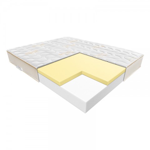 Materac JULIA JANPOL piankowy : Rozmiar - 90x190, Pokrowce Janpol - Silver Protect
