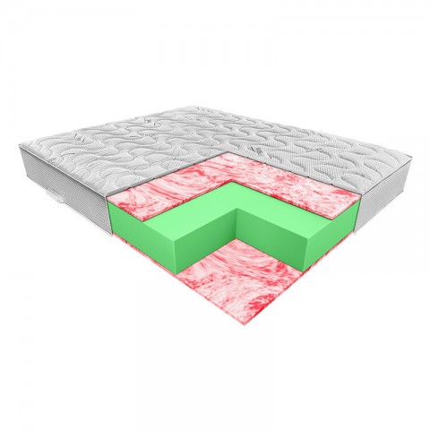 Materac Metis Janpol piankowy w pokrowcu Silver Care