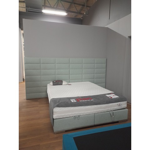 Łóżko WEZGŁOWIE 600 kontynent z pojemnikiem BED DESIGN 160x200 – OUTLET : 160x200