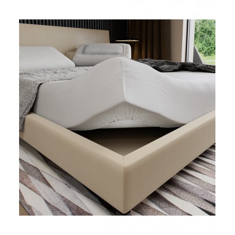 Prześcieradło satynowe PAN MATERAC 90x200 białe - OUTLET : Kolor - Biały, 90x200