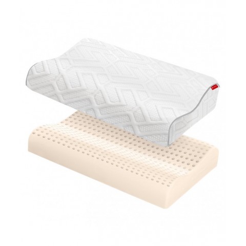 Poduszka profilowana SMART CLASSIC JANPOL - OUTLET : Rozmiar poduszki - 67x42x8/10