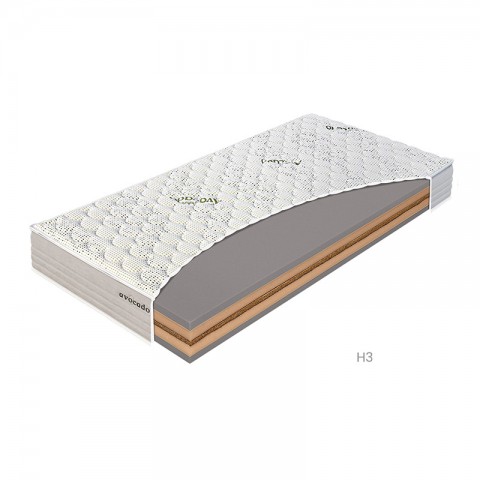 Materac COCONUT PREMIUM MATERASSO piankowy : 120x200, Twardość - H4