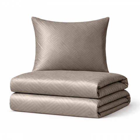 Pościel ADAMASZKOWA WZÓR GEOMETRYCZNY 17 MATEX : 200x220