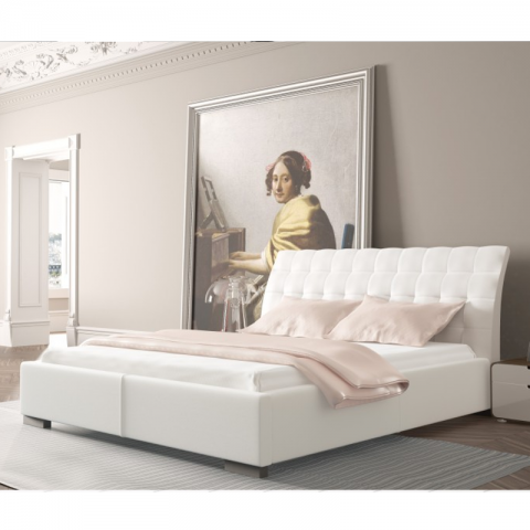 Łóżko MADISON PRESTIGE NEW DESIGN tapicerowane : Rozmiar - 180x200, Pojemnik - Z pojemnikiem, Tkanina - Grupa III
