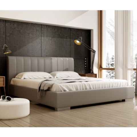 Łóżko NAOMI NEW DESIGN tapicerowane : Rozmiar - 160x200, Pojemnik - Bez pojemnika, Tkanina - Grupa III
