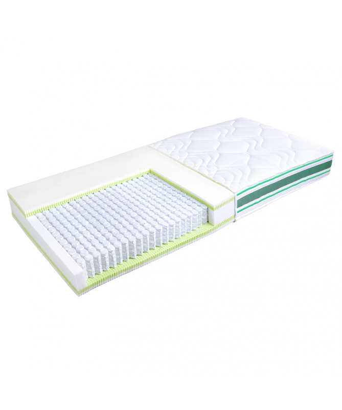 Materac ERATO JANPOL 80x200 lateksowo-kieszeniowy - poekspozycyjny Materac ERATO JANPOL 80x200 lateksowo-kieszeniowy - poekspozycyjny