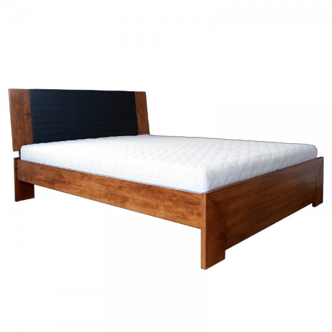 Łóżko GOTLAND EKODOM drewniane : Rozmiar - 140x200, Szuflada - 2/3 długości łóżka, Kolor wybarwienia - Miodowy