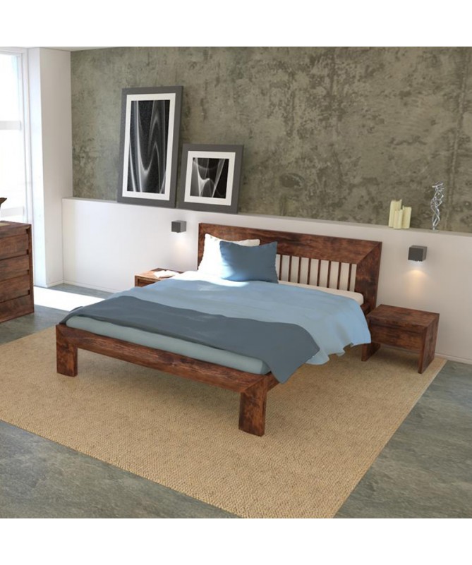 Łóżko drewniane Kiruna