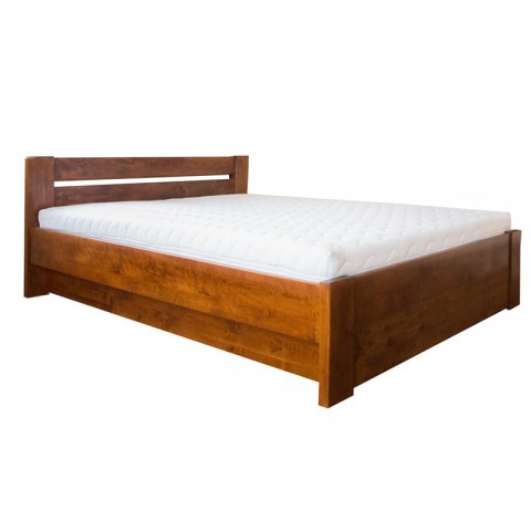 Łóżko LULEA PLUS EKODOM drewniane : Rozmiar - 180x200, Kolor wybarwienia - Miodowy