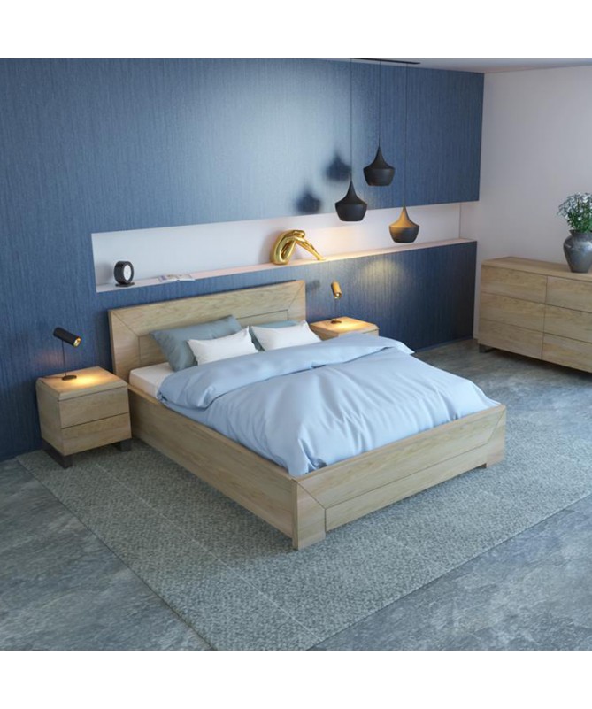 Łóżko drewniane Lund Plus
