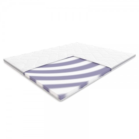 Materac BASS HILDING nawierzchniowy : Rozmiar - 160x200, Pokrowce Hilding - Tencel New
