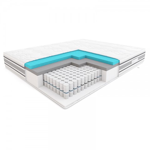 Materac DANCE HILDING hybrydowy : Rozmiar - 80x200, Pokrowce Hilding - Italiano