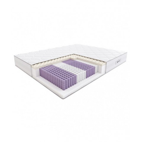 Materac FLAMENCO HILDING 90x200 kieszeniowy – OUTLET : Rozmiar - 90x200, Pokrowce Hilding - Velvet