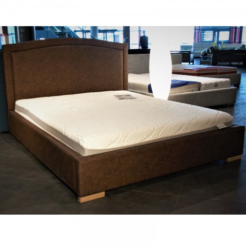 Łóżko MODEL XIX NEW CONCEPT 160x200 tapicerowane - OUTLET : Rozmiar - 160x200