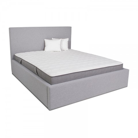 Łóżko ALBINO BED DESIGN tapicerowane : Rozmiar - 140x200, Pojemnik - Bez pojemnika, Tkanina - Grupa III