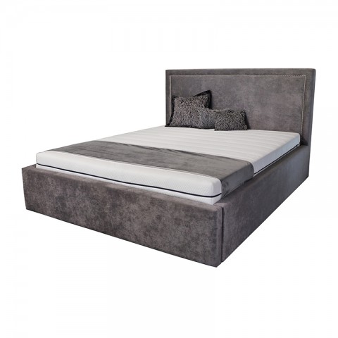 Łóżko LORENZO BED DESIGN tapicerowane : Rozmiar - 140x200, Tkanina - Grupa I, Pojemnik - Bez pojemnika