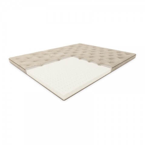 Materac FEN HILDING nawierzchniowy : Rozmiar - 90x200, Pokrowce Hilding - Linen