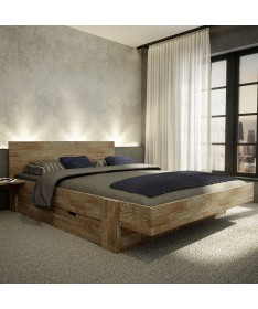 Łóżko VIGO TARTAK MEBLE drewniane