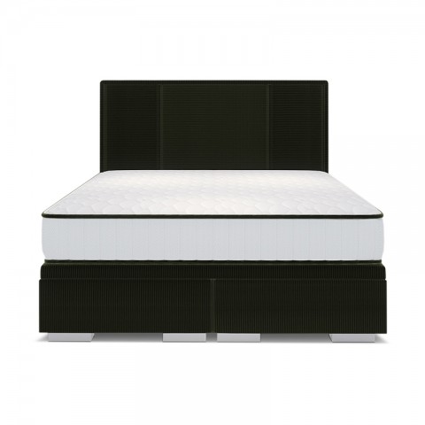 Łóżko CRISTIANO BED DESIGN kontynentalne : Rozmiar - 160x200, Tkanina - Grupa II, Pojemnik - Bez pojemnika