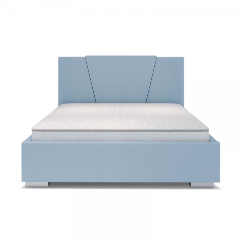 Łóżko VALENTINO BED DESIGN tapicerowane : Rozmiar - 200x200, Tkanina - Grupa II, Pojemnik - Z pojemnikiem