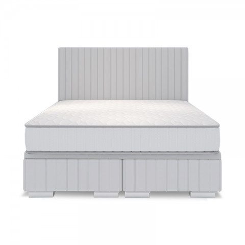 Łóżko FLAVIO BED DESIGN kontynentalne : Rozmiar - 160x200, Pojemnik - Bez pojemnika, Tkanina - Grupa III