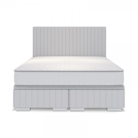 Łóżko FLAVIO BED DESIGN kontynentalne : Rozmiar - 140x200, Tkanina - Grupa I, Pojemnik - Z pojemnikiem