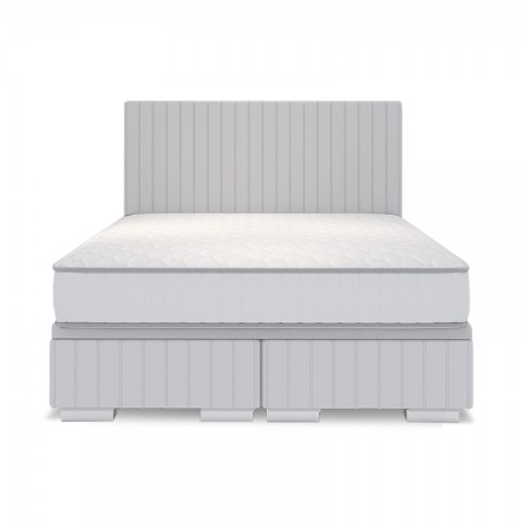 Łóżko FLAVIO BED DESIGN kontynentalne : Rozmiar - 120x200, Pojemnik - Z pojemnikiem, Tkanina - Grupa III