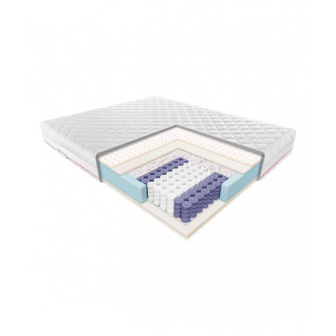 Materac CORA JANPOL 160x200 kieszeniowy – OUTLET : Rozmiar - 160x200, Pokrowce Janpol - Silver Protect