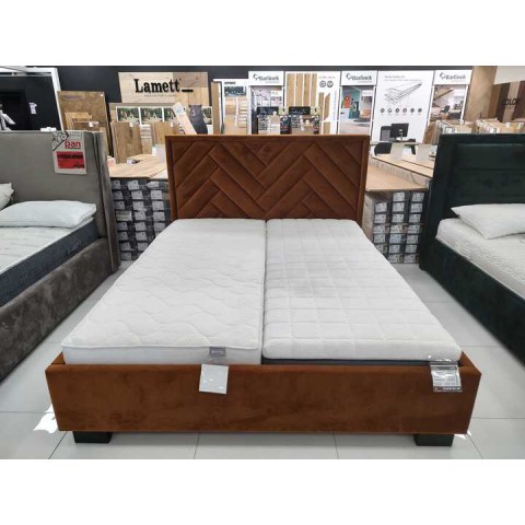 Łóżko PREMIUM 77 NEW ELEGANCE 160x200 tapicerowane – OUTLET : Rozmiar - 160x200
