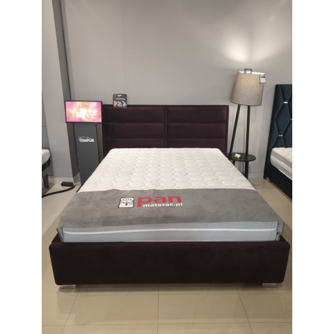 Łóżko BERGAMO NEW ELEGANCE 160x200 tapicerowane – OUTLET : Rozmiar - 160x200