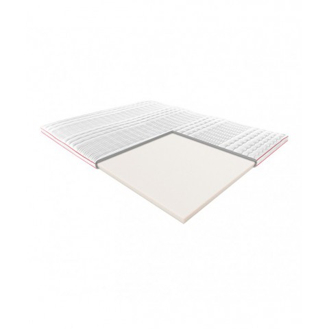 Materac POSŁANIOWY Z PIANKĄ 100x200 nawierzchniowy – OUTLET : Rozmiar - 100x200, Pokrowce Janpol - Smart