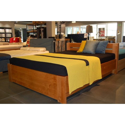 Łóżko LULEA PLUS EKODOM 160x200 drewniane - OUTLET : Rozmiar - 160x200