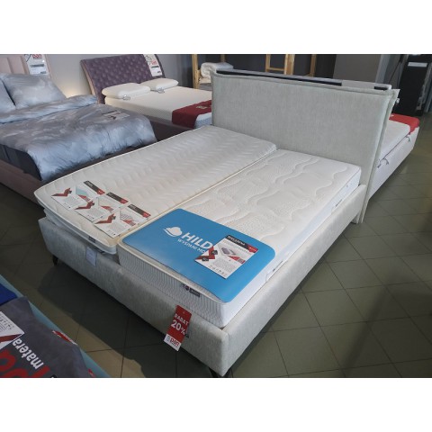 Łóżko PAOLO BED DESIGN 160x200 tapicerowane - OUTLET : Rozmiar - 160x200