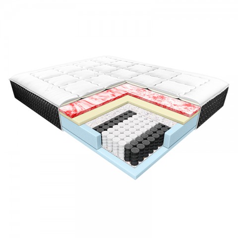 Materac GALIO PAN MATERAC kieszeniowy : Rozmiar - 90x200, Pokrowce Janpol - Puroactive