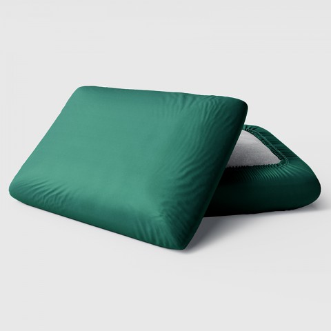 Poszewka uniwersalna na poduszkę piankową PAN MATERAC zielona
