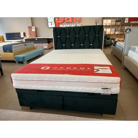 Łóżko 707 NEW ELEGANCE 140x200 tapicerowane - OUTLET : Rozmiar - 140x200